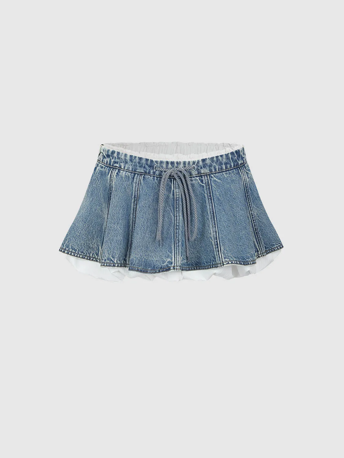 Denim Mini Skirts sold by Urban Revivo