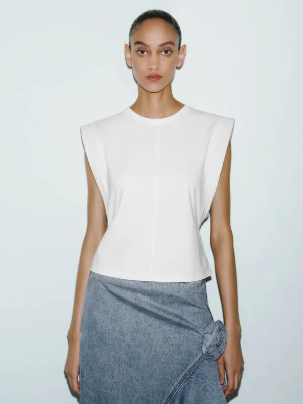 Cap Sleeve T-Shirts sold by Urban Revivo