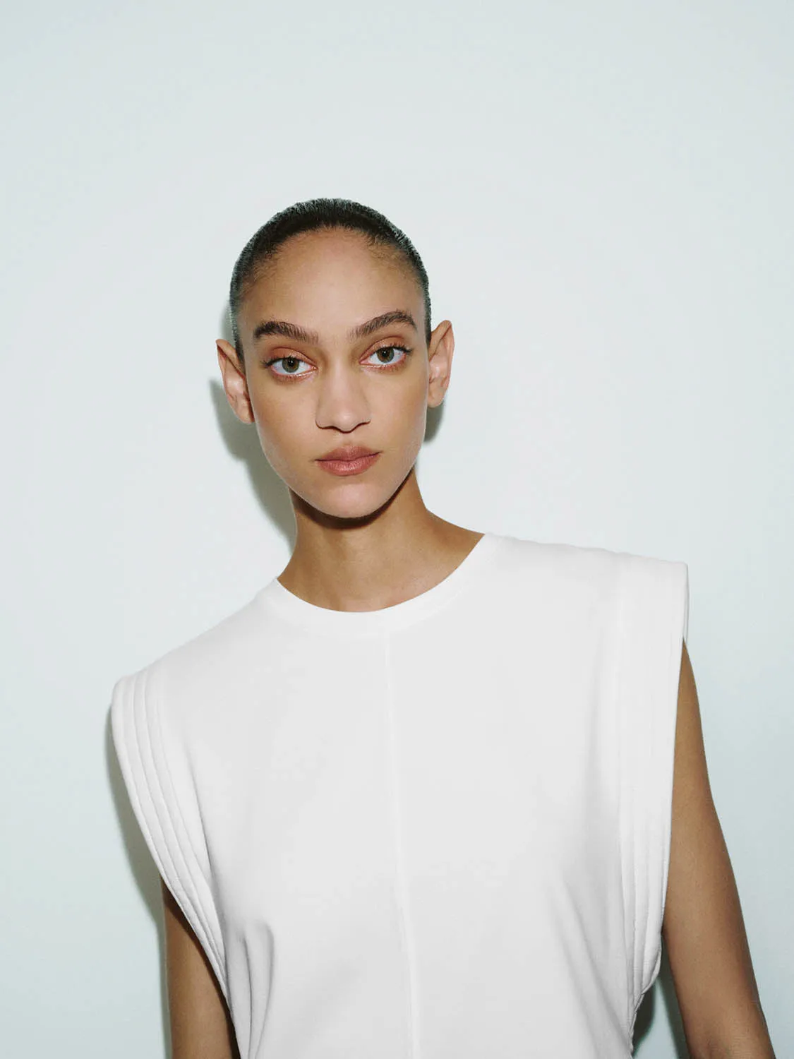 Cap Sleeve T-Shirts sold by Urban Revivo product image thumbnail 3