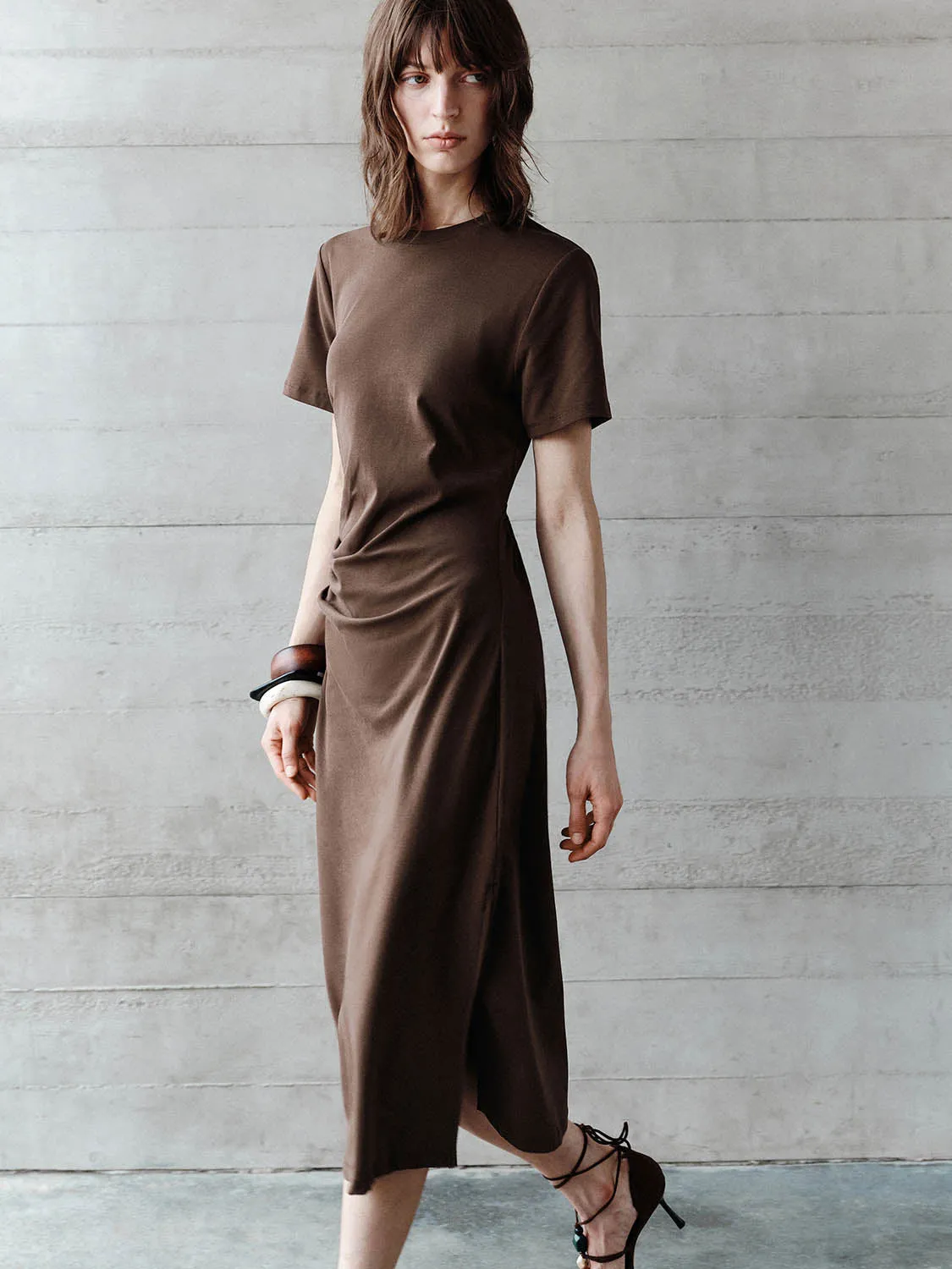 Ruched A-Line Dresses sold by Urban Revivo product image thumbnail 5