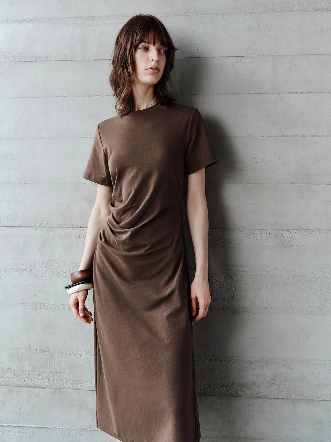 Ruched A-Line Dresses sold by Urban Revivo product image thumbnail 2