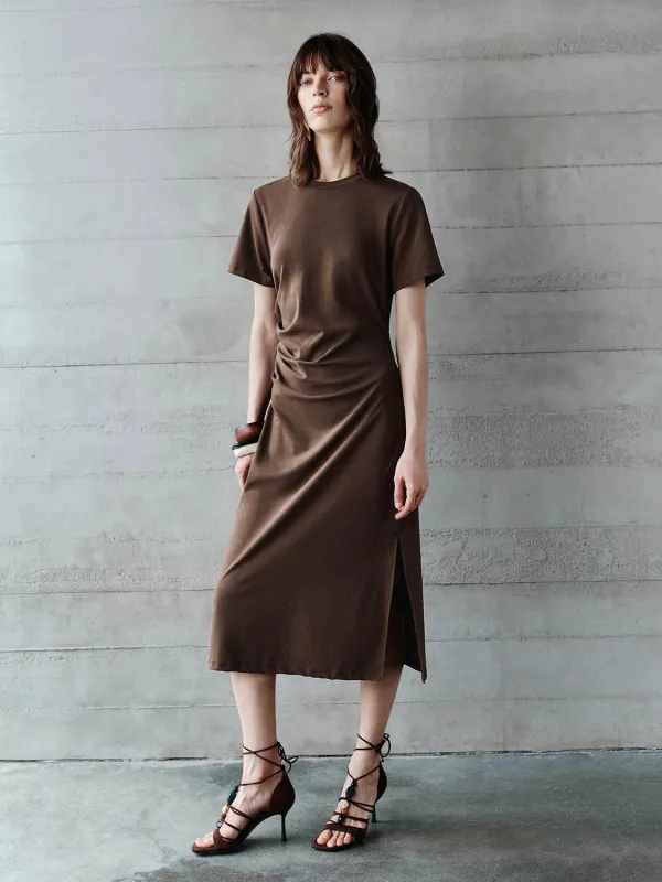 Ruched A-Line Dresses sold by Urban Revivo