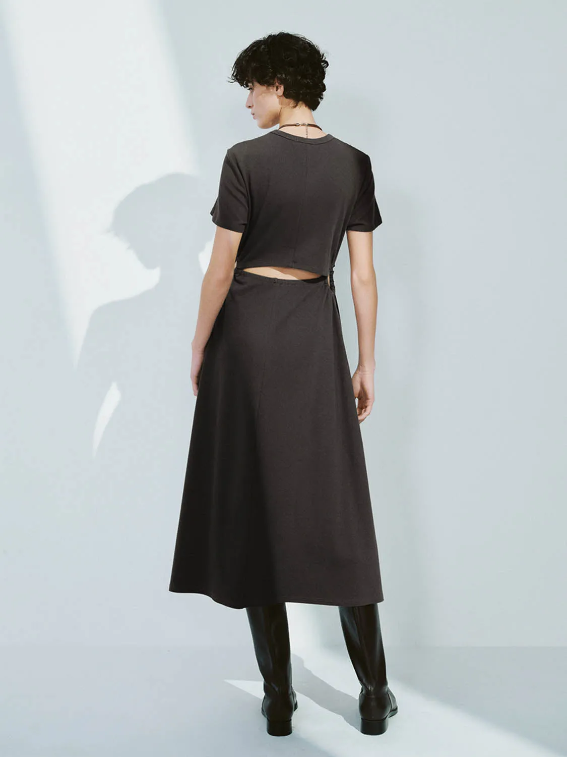 Short Sleeve Skater Dresses sold by Urban Revivo product image thumbnail 2