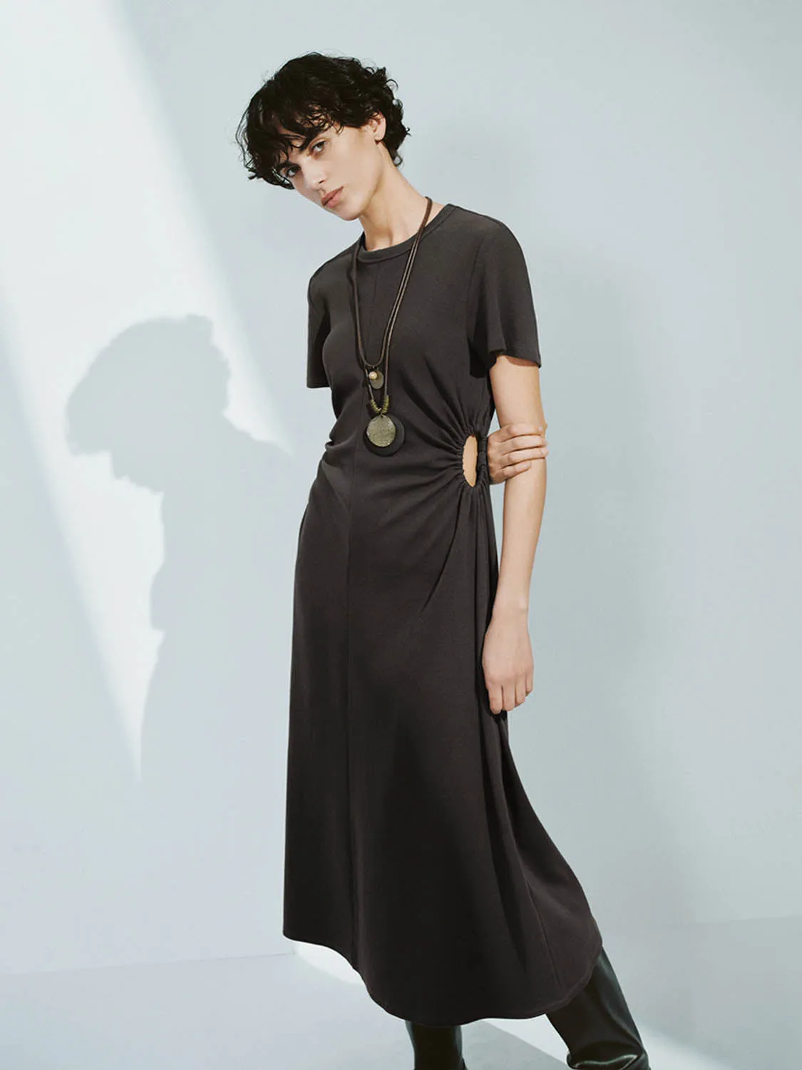 Short Sleeve Skater Dresses sold by Urban Revivo product image thumbnail 5