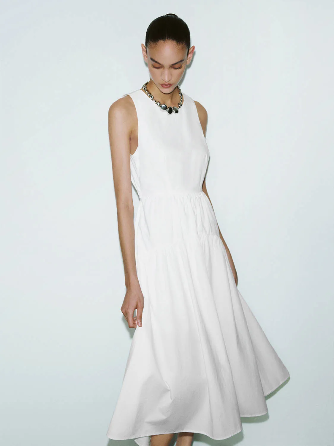 Sleeveless A-Line Dresses sold by Urban Revivo product image thumbnail 5