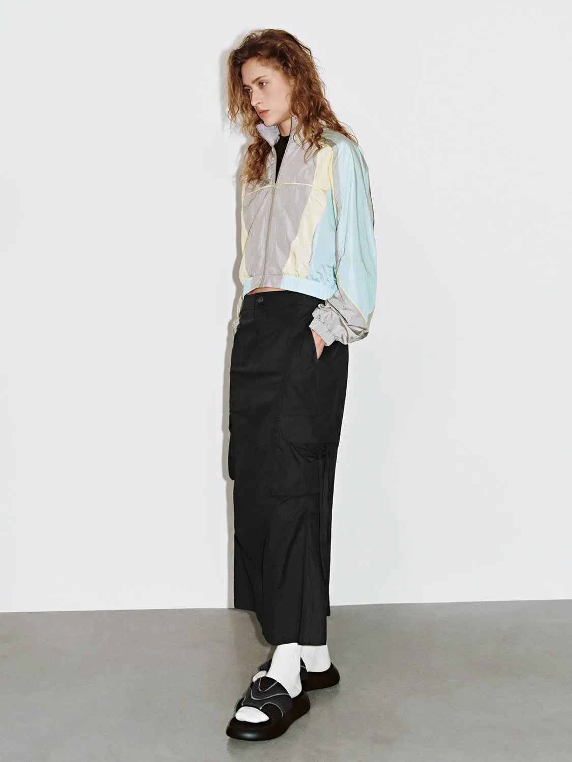 Zip Up Front Track Jackets sold by Urban Revivo product image thumbnail 5