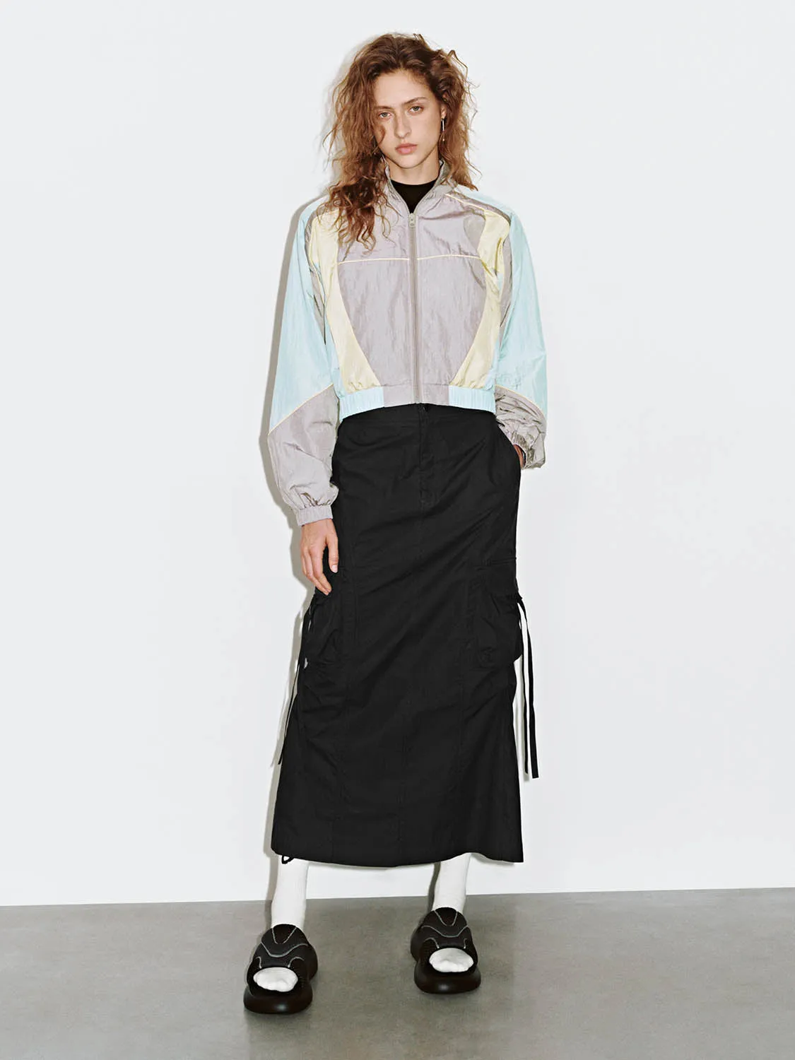 Zip Up Front Track Jackets sold by Urban Revivo product image thumbnail 4