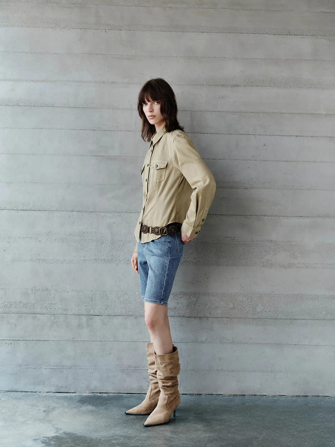 Denim Shirts sold by Urban Revivo product image thumbnail 3