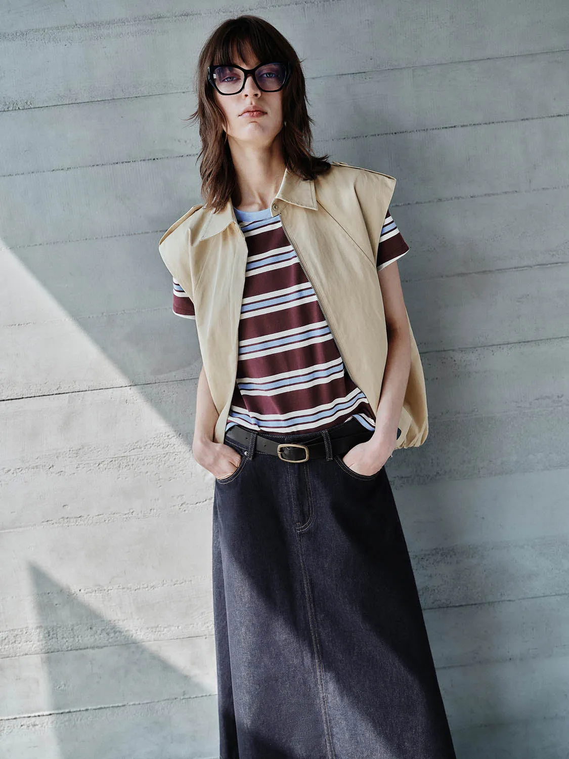 Striped T-Shirts sold by Urban Revivo product image thumbnail 3