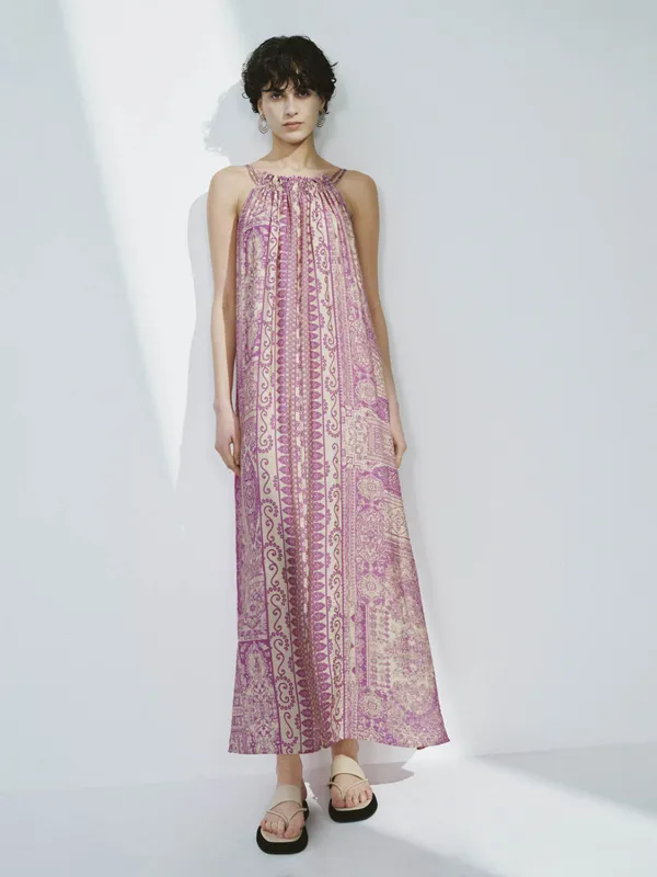 Halter Neck A-Line Dresses sold by Urban Revivo