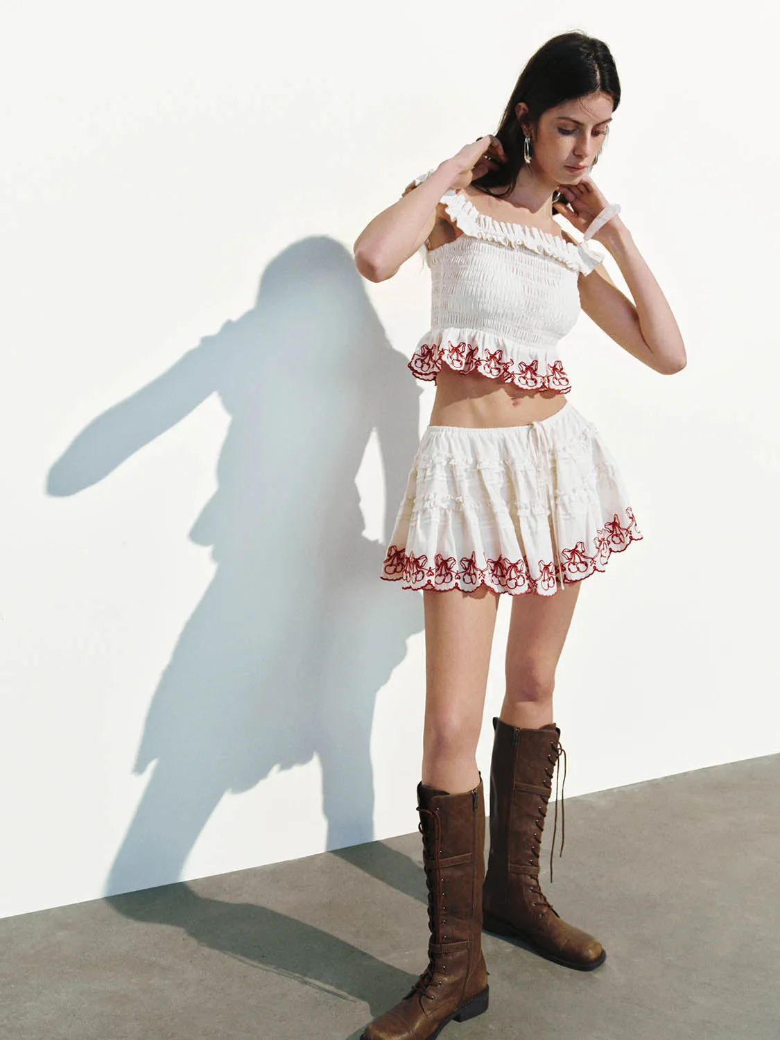 Off Shoulder Overhead Shirt sold by Urban Revivo product image thumbnail 5