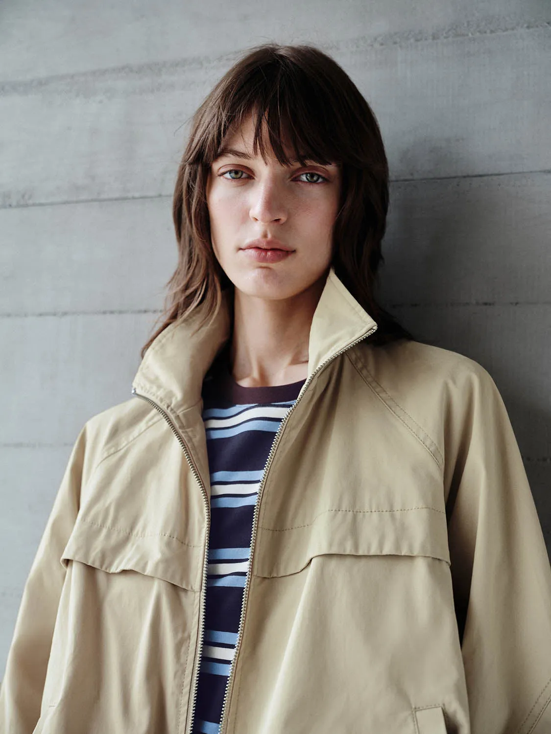 Zip Up Front Jackets sold by Urban Revivo product image thumbnail 3