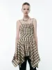 Cami Plaid A-Line Dresses sold by Urban Revivo