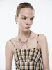 Cami Plaid A-Line Dresses sold by Urban Revivo