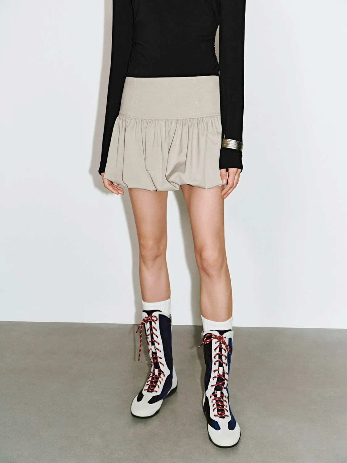 Balloon A-Line Skirts sold by Urban Revivo product image thumbnail 2