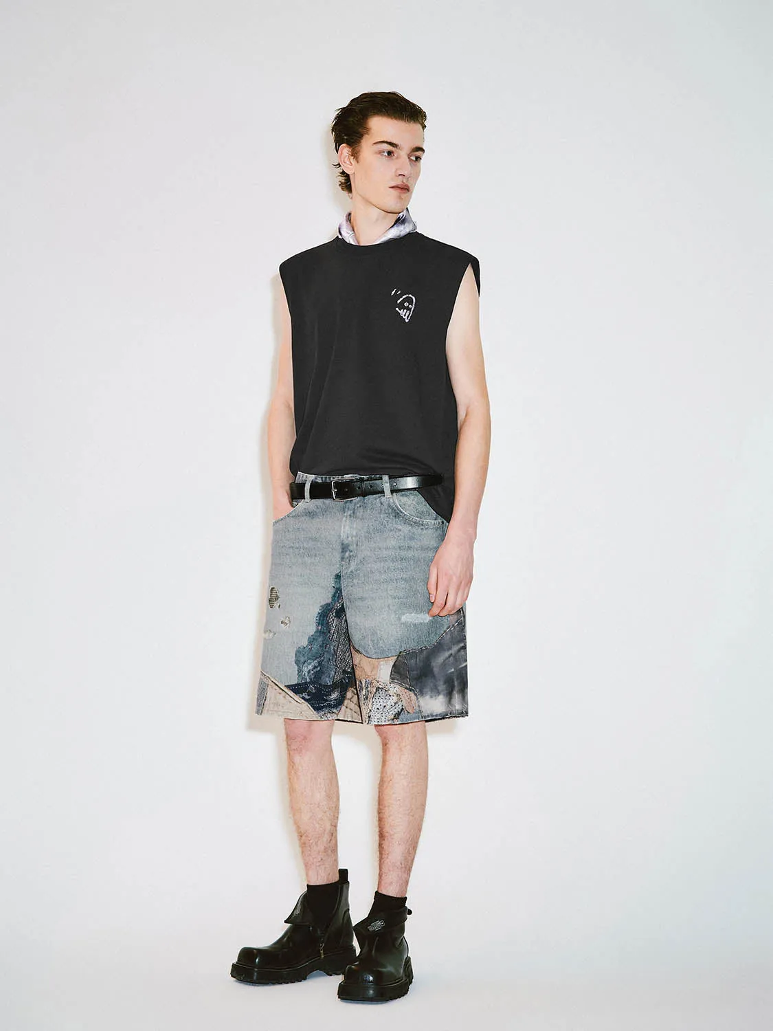 Vogue Denim Shorts sold by Urban Revivo product image thumbnail 5
