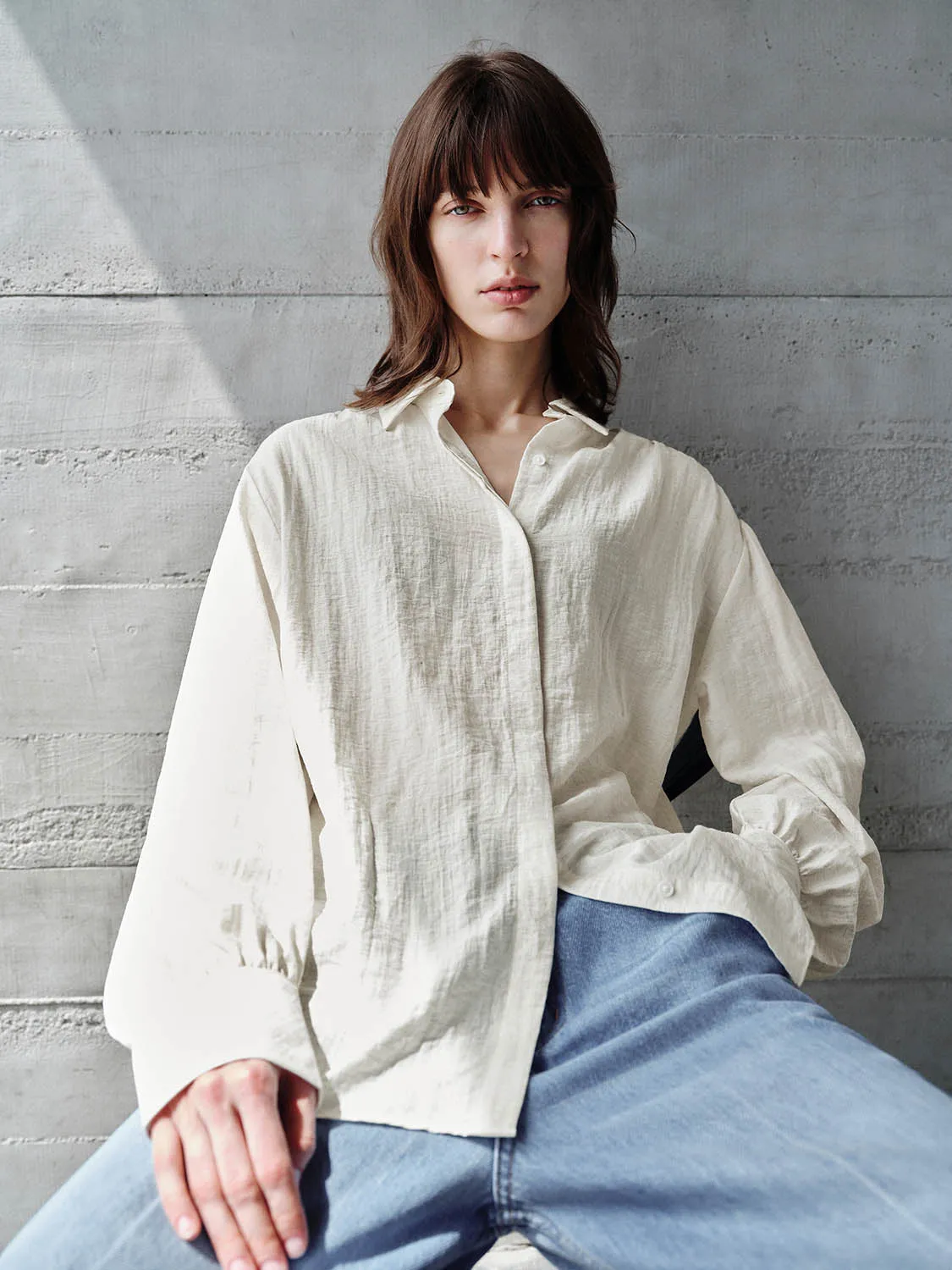 Long Sleeve Shirts sold by Urban Revivo product image thumbnail 2