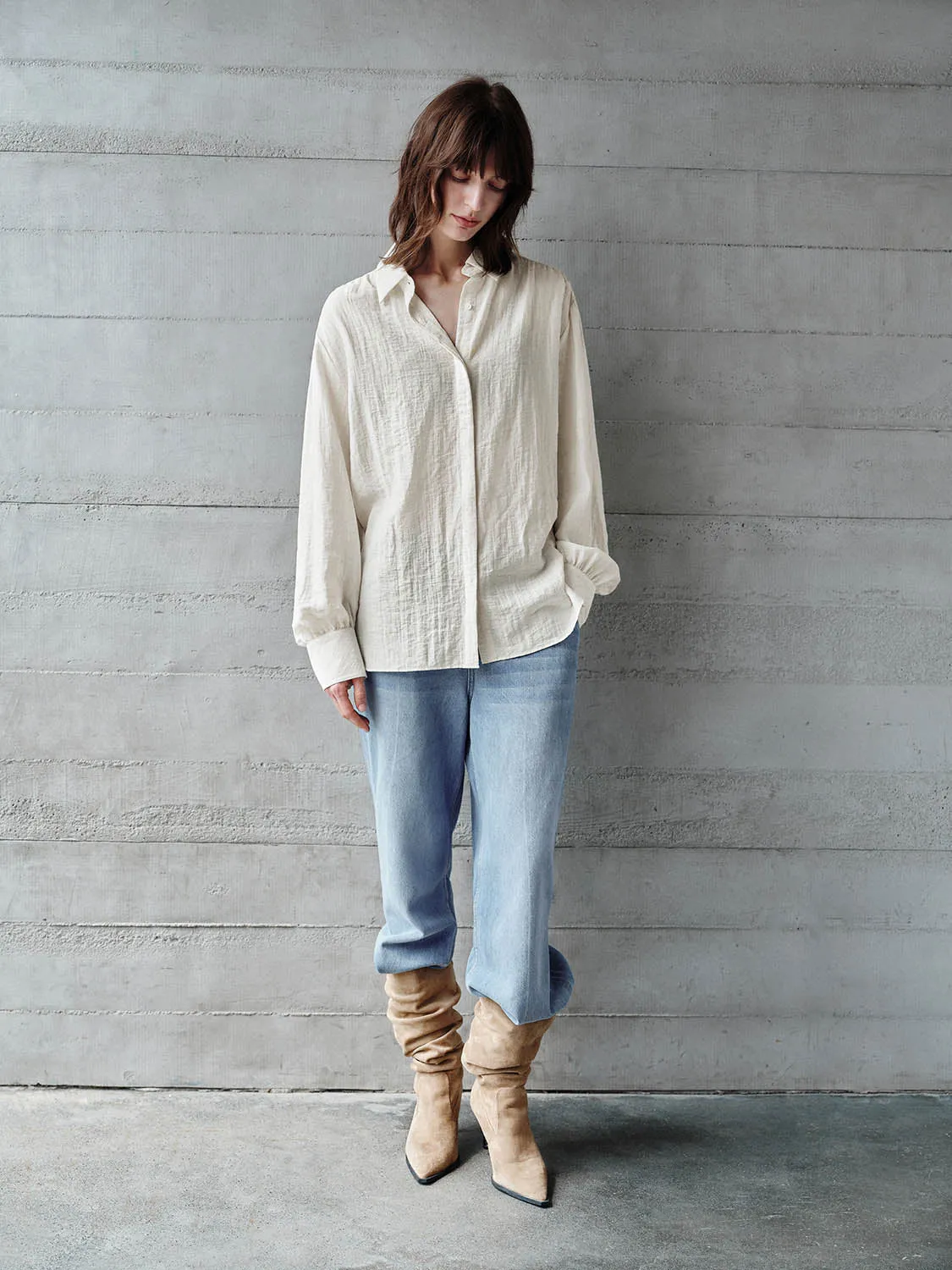 Long Sleeve Shirts sold by Urban Revivo product image thumbnail 5