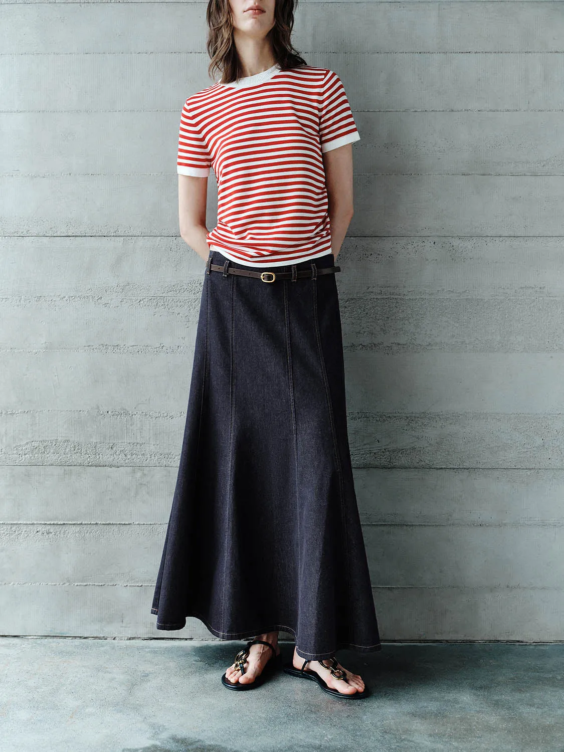 Denim Skirts sold by Urban Revivo product image thumbnail 2