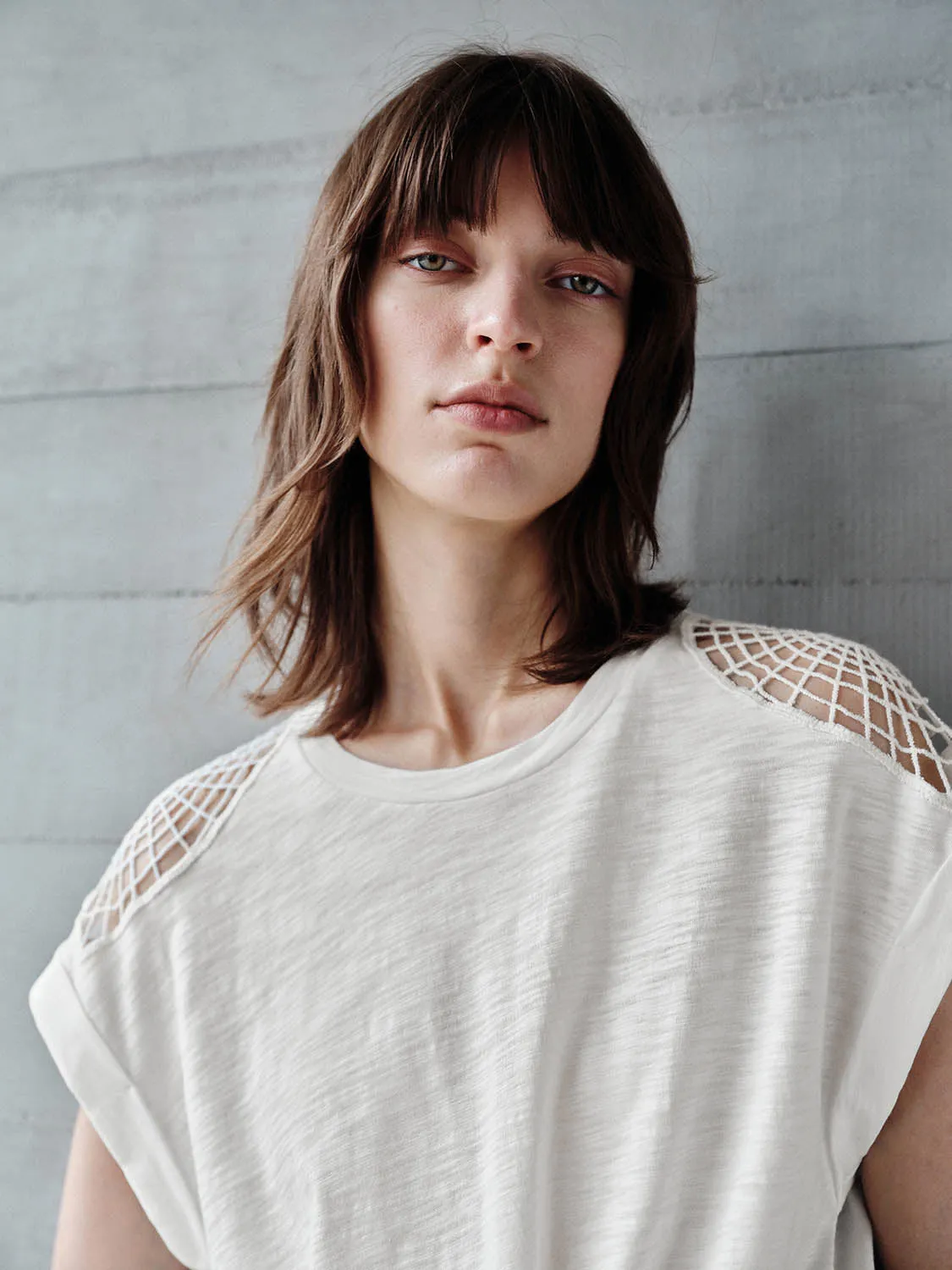 Cap Sleeve T-Shirts sold by Urban Revivo product image thumbnail 3