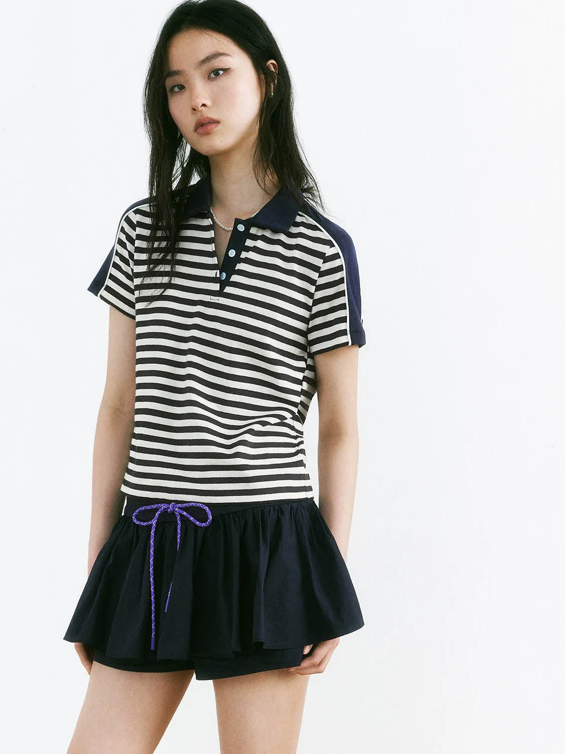 Striped Polo Shirts sold by Urban Revivo product image thumbnail 2