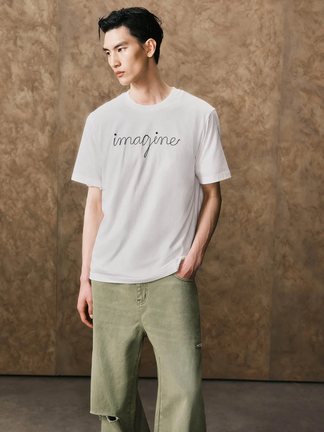 Short Sleeve T-Shirts sold by Urban Revivo product image thumbnail 4