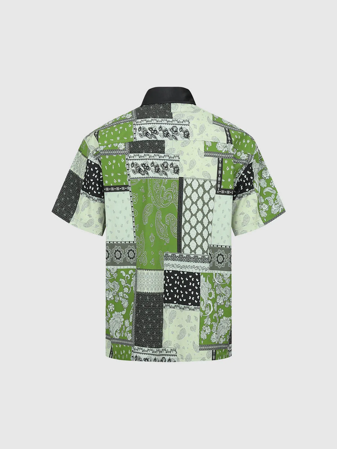 Printed Short Sleeve Shirts sold by Urban Revivo product image thumbnail 2