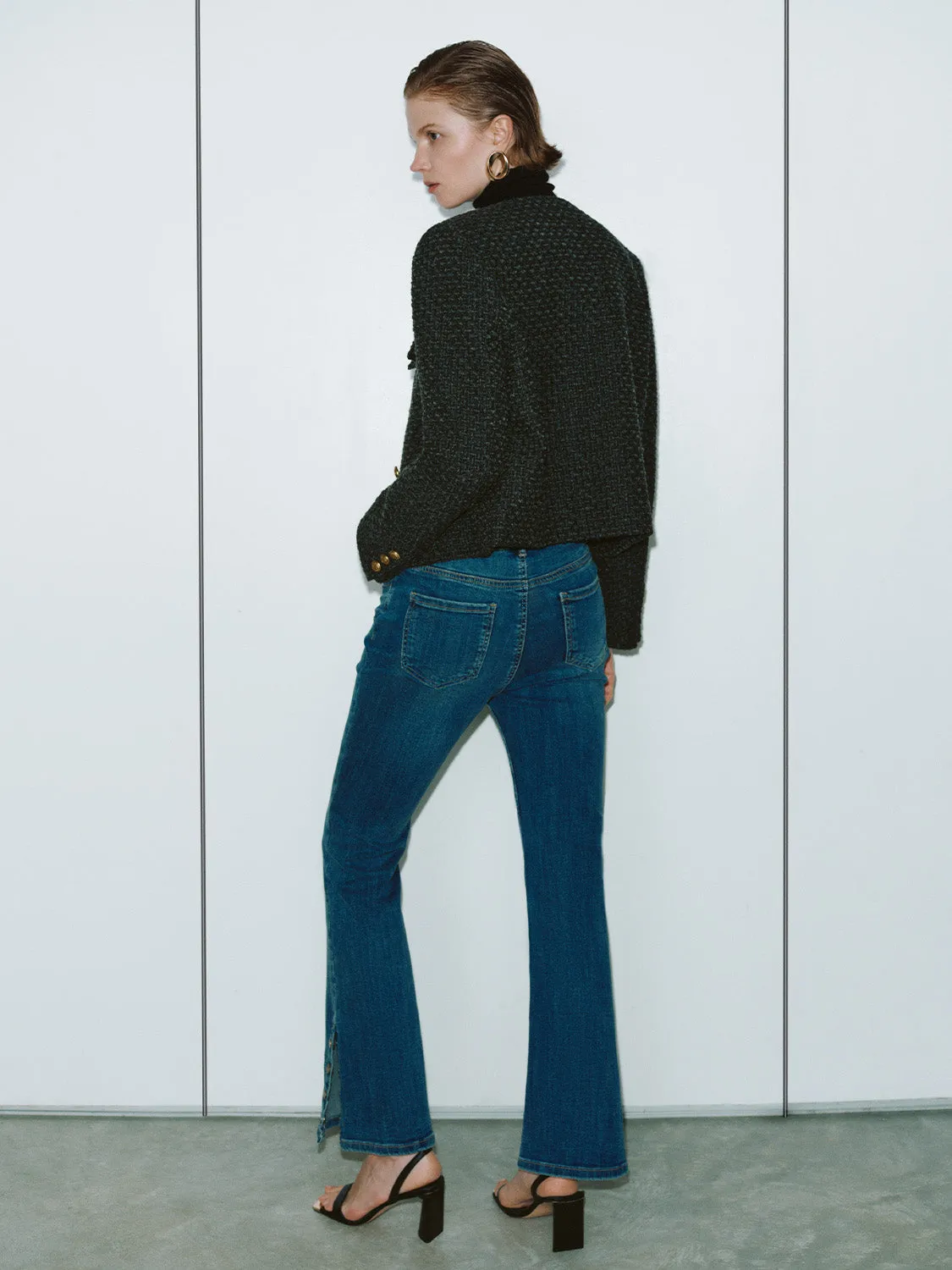 Button Up Tweed Jackets sold by Urban Revivo product image thumbnail 3