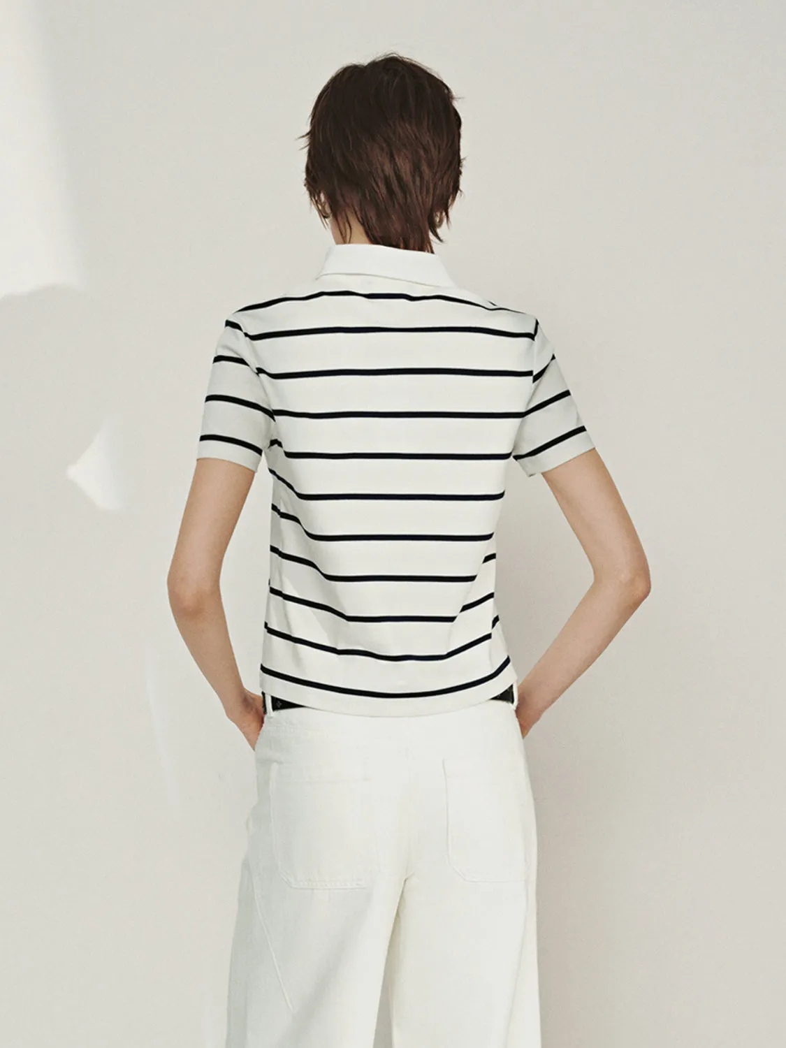 Striped Polo Shirts sold by Urban Revivo product image thumbnail 2