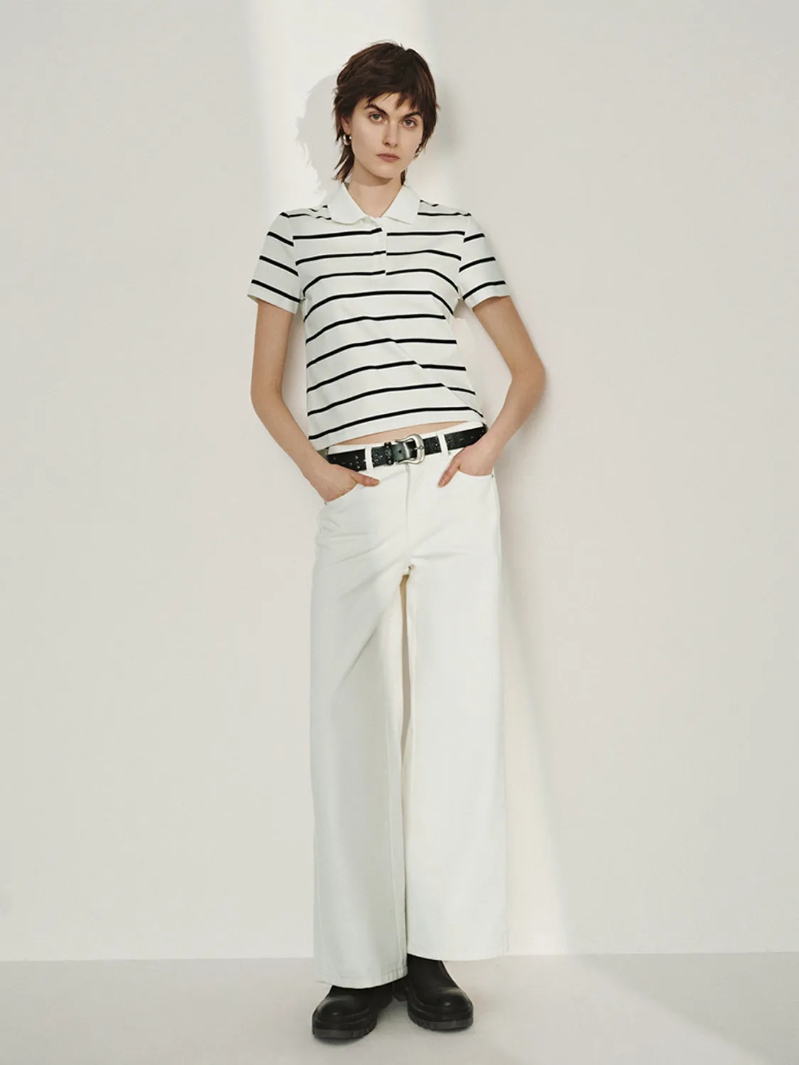 Striped Polo Shirts sold by Urban Revivo product image thumbnail 4