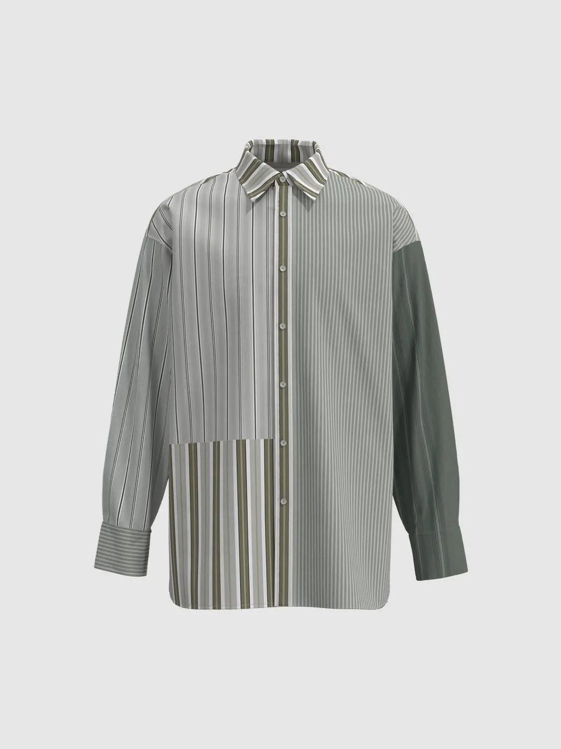 Striped Long Sleeve Shirts sold by Urban Revivo