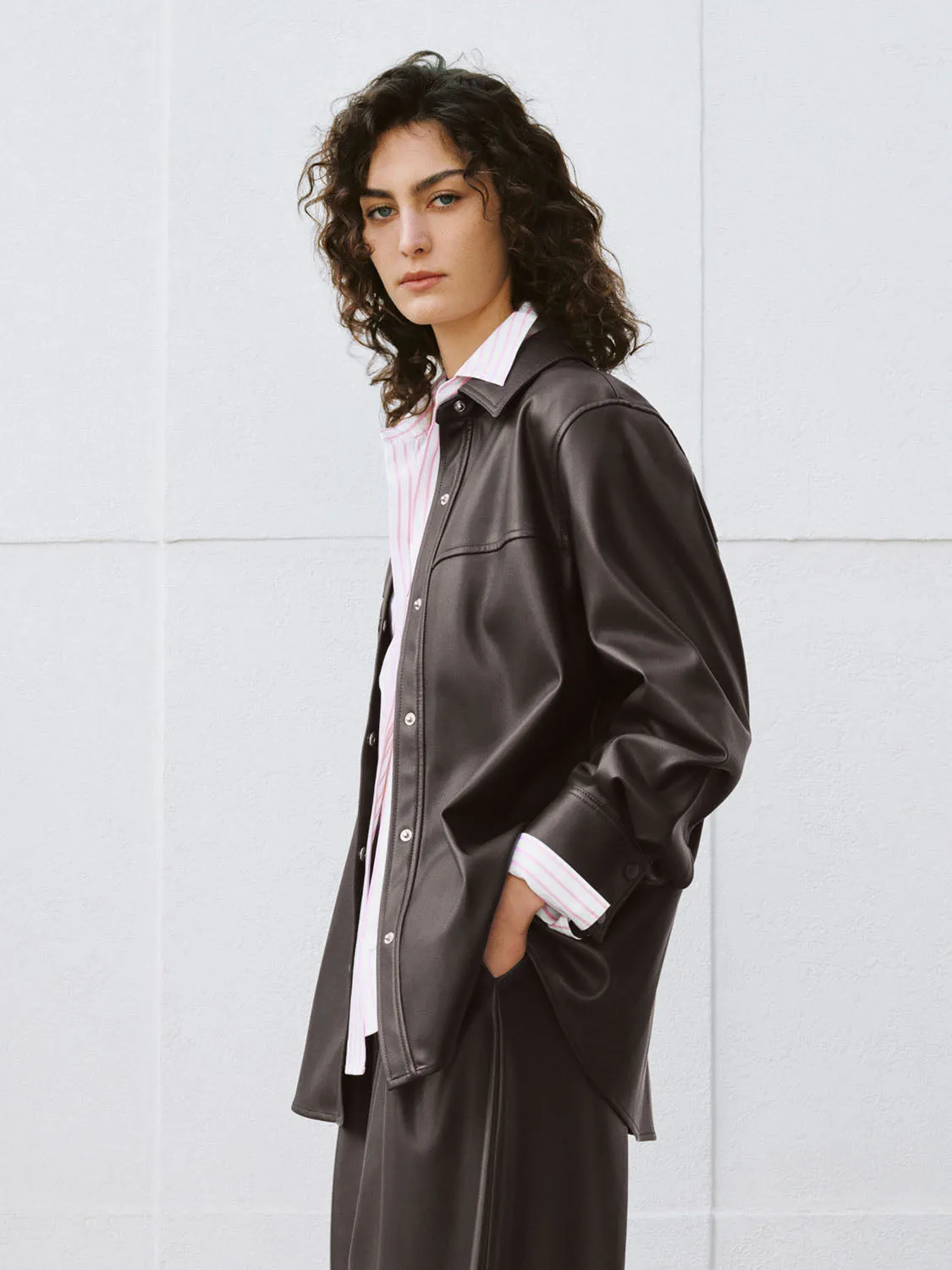 Striped Long Sleeve Shirts sold by Urban Revivo product image thumbnail 2