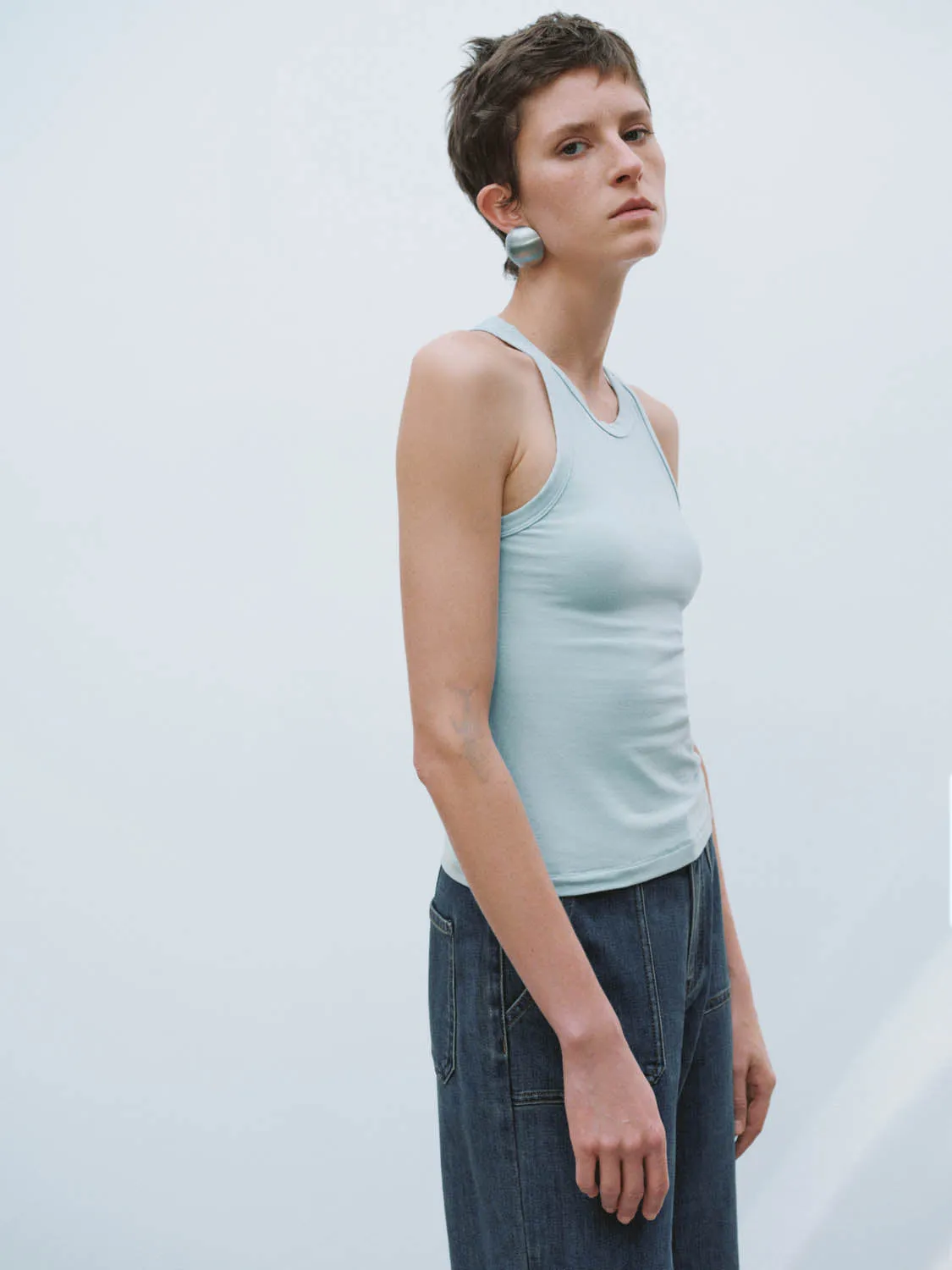 Skinny Tank Tops sold by Urban Revivo product image thumbnail 2