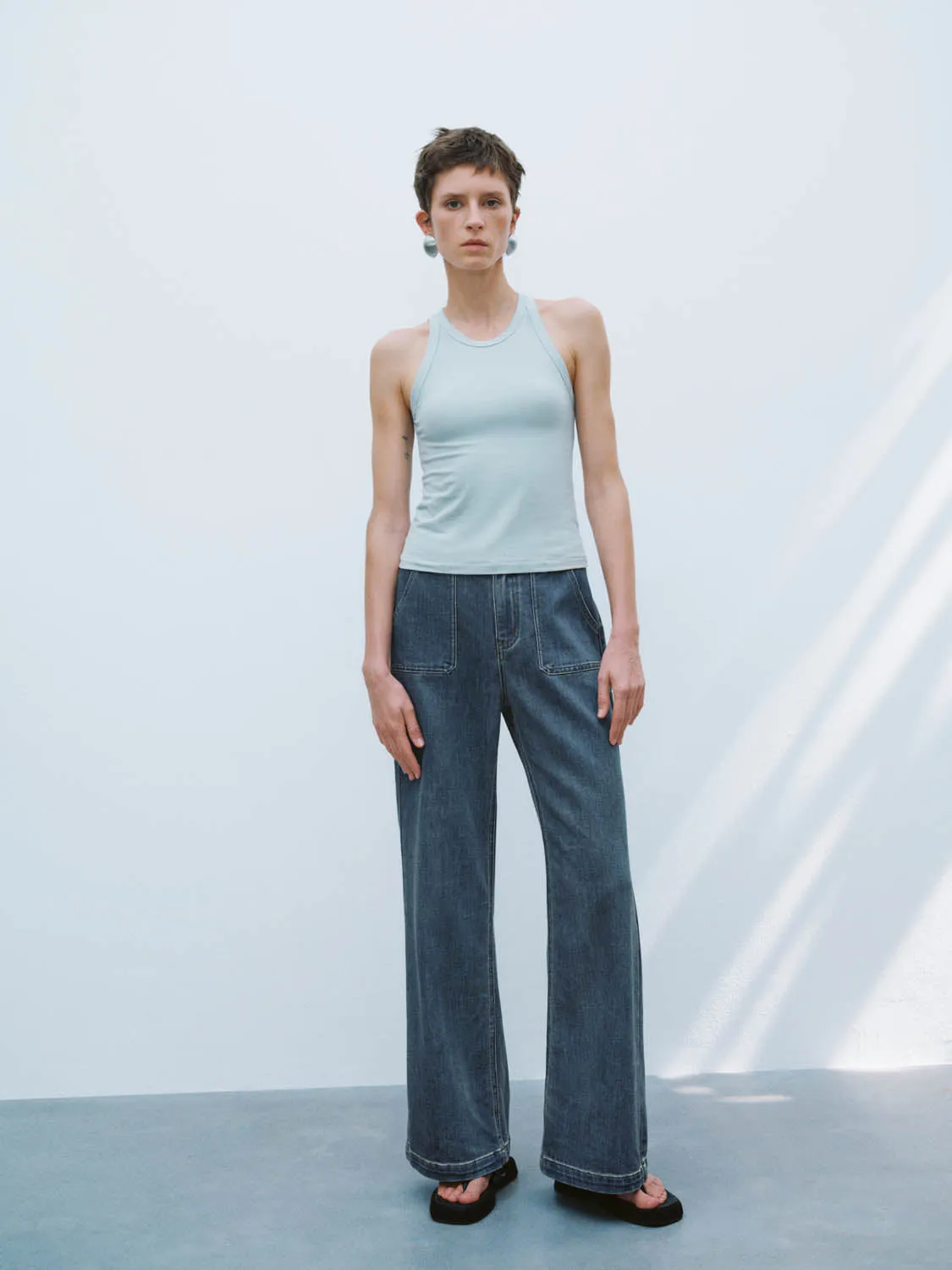 Skinny Tank Tops sold by Urban Revivo product image thumbnail 4