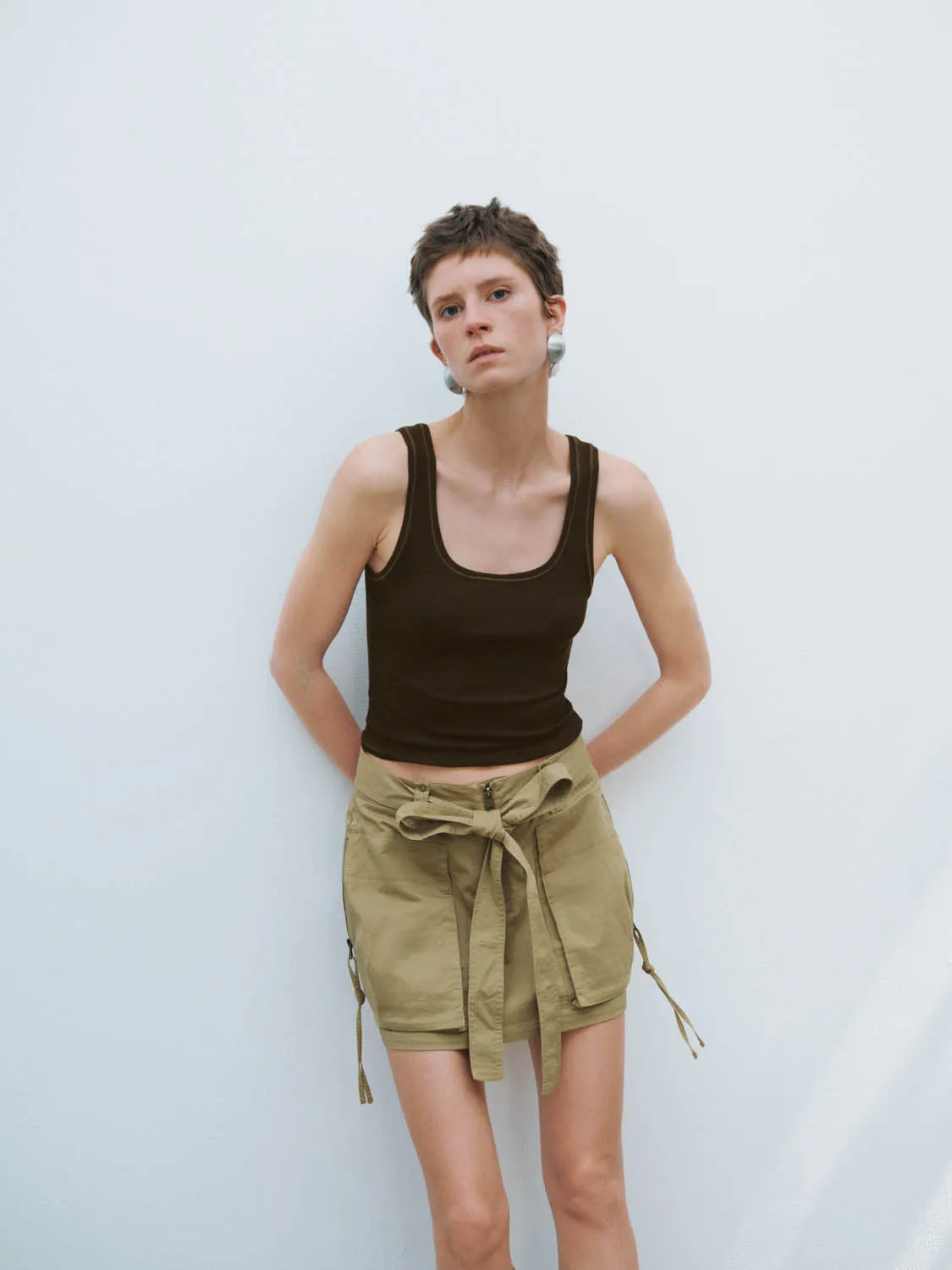 Skinny Tank Tops sold by Urban Revivo product image thumbnail 2