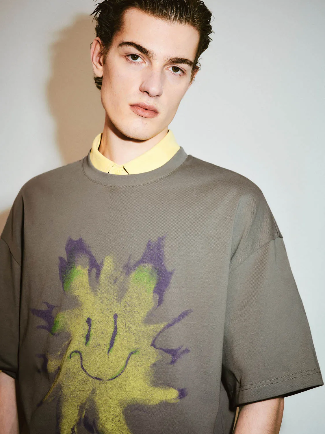 Printed Short Sleeve Shirts sold by Urban Revivo product image thumbnail 3