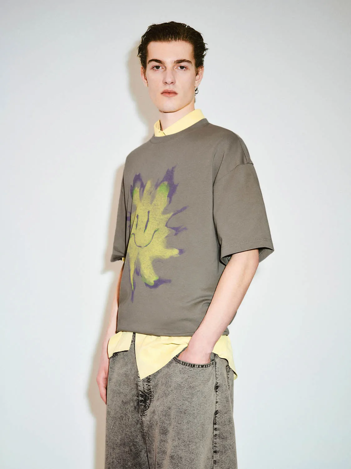 Printed Short Sleeve Shirts sold by Urban Revivo product image thumbnail 2