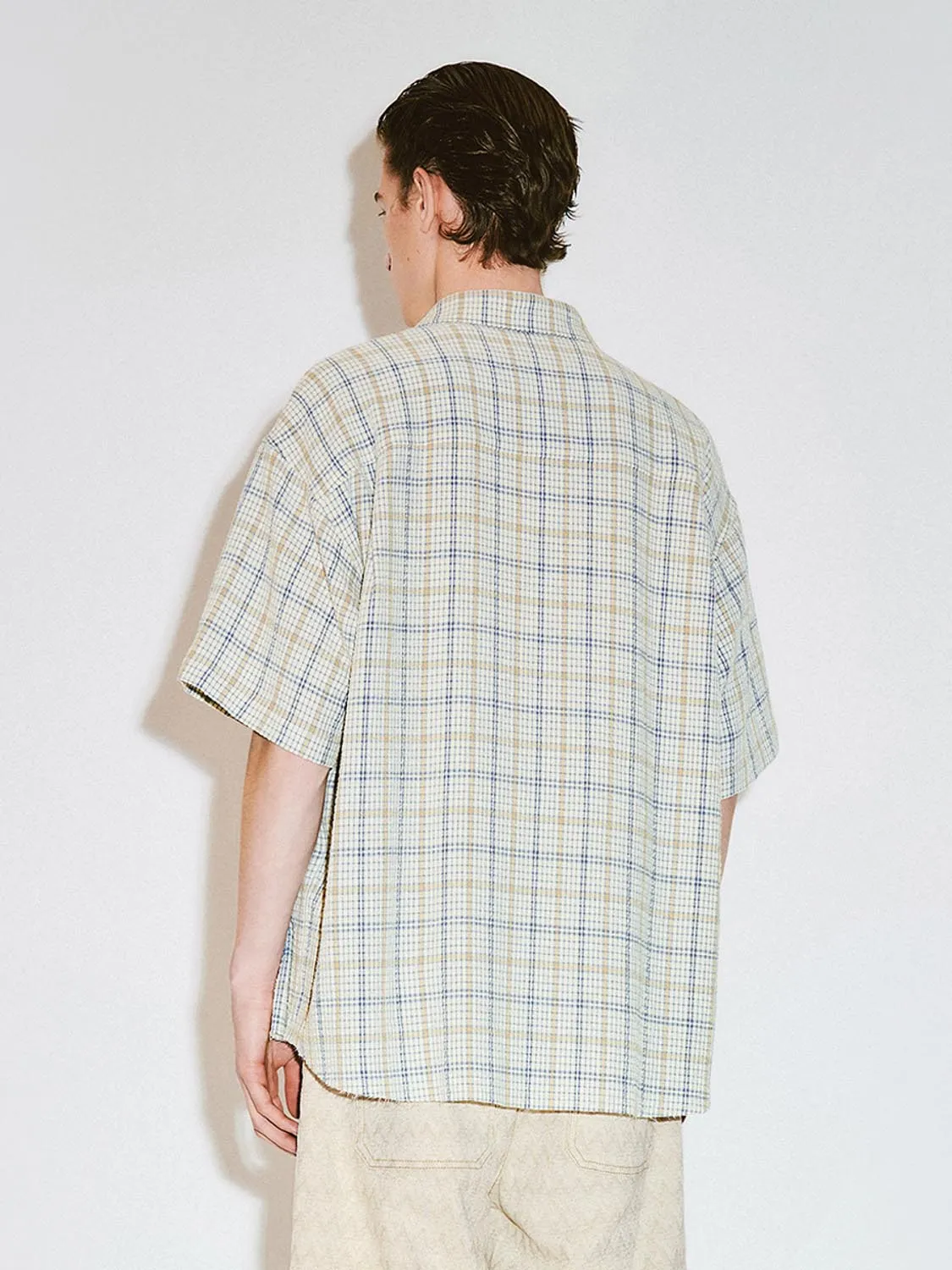 Plaid Short Sleeve Shirts sold by Urban Revivo product image thumbnail 2