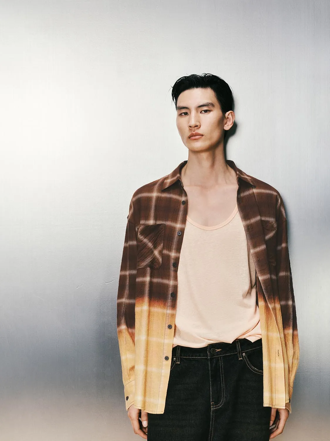 Plaid Long Sleeve Shirts sold by Urban Revivo product image thumbnail 2