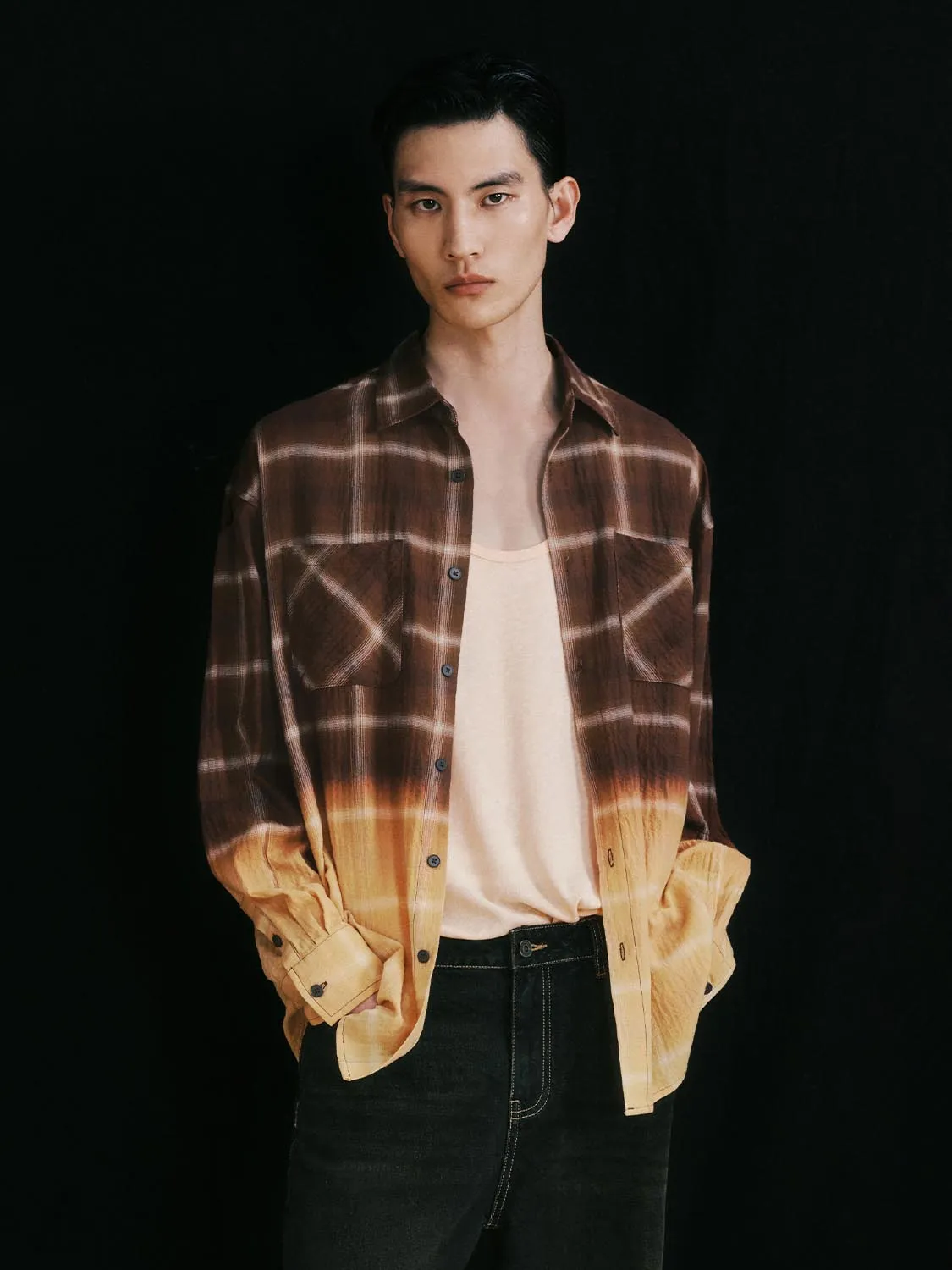 Plaid Long Sleeve Shirts sold by Urban Revivo