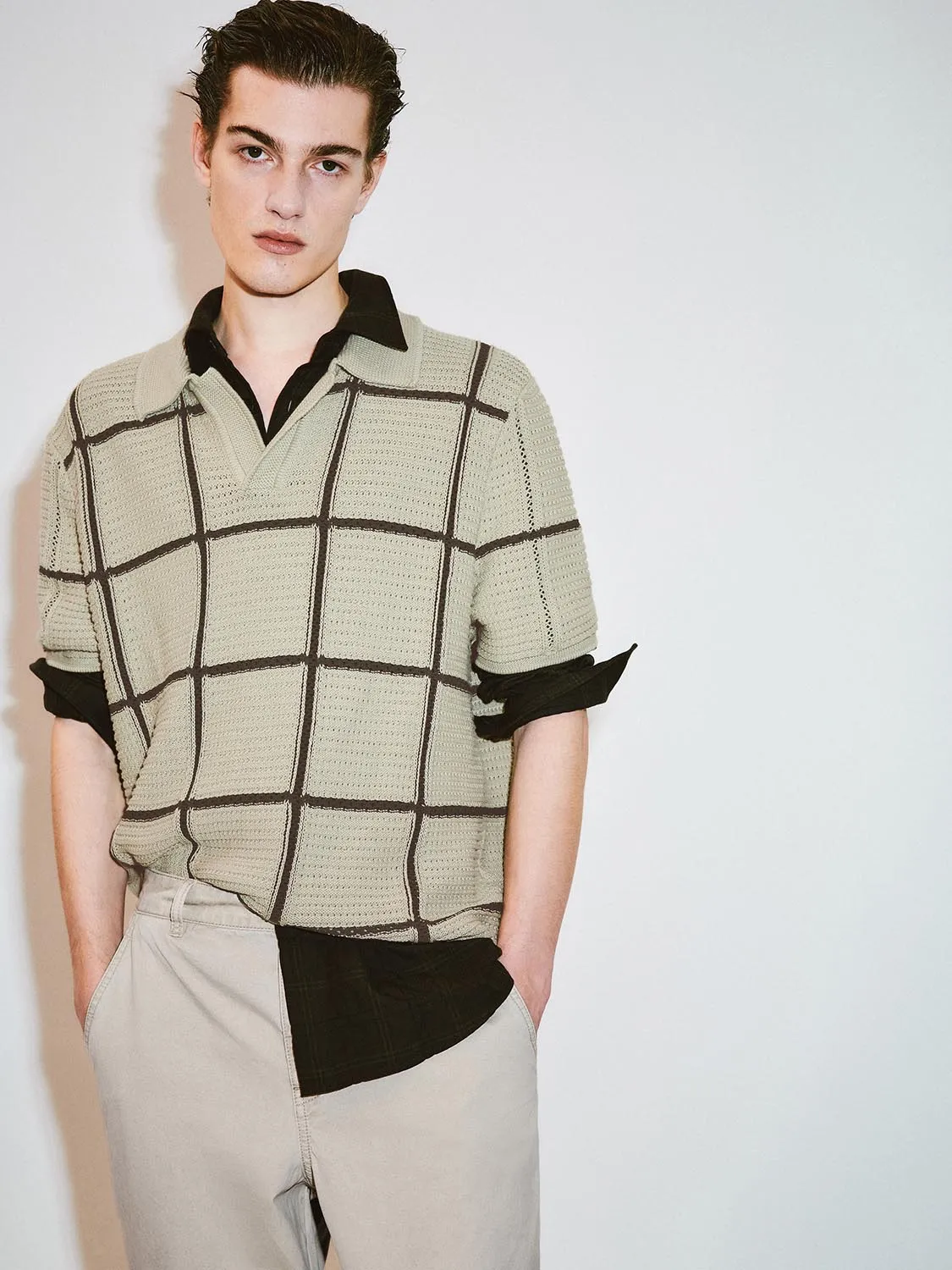 Knitted T-Shirts sold by Urban Revivo product image thumbnail 2