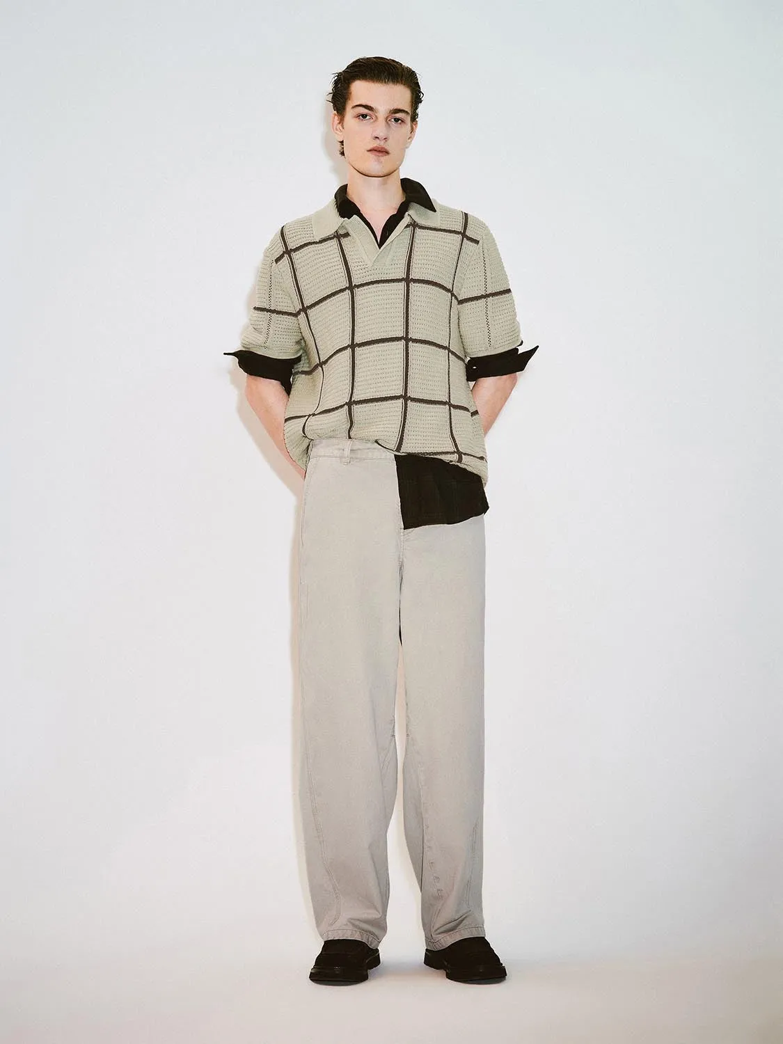 Knitted T-Shirts sold by Urban Revivo product image thumbnail 3