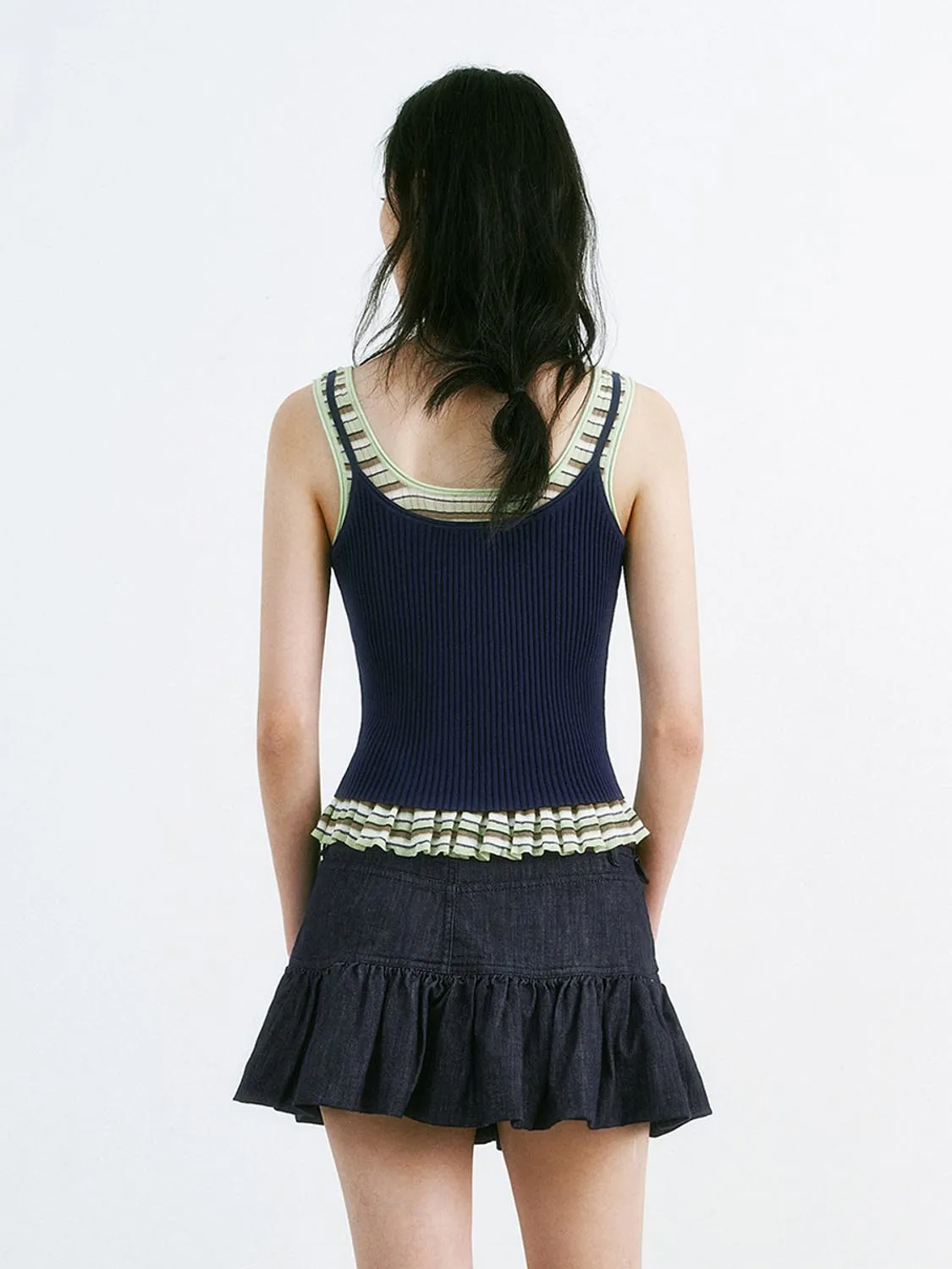 Knitted Cami Tops sold by Urban Revivo product image thumbnail 2