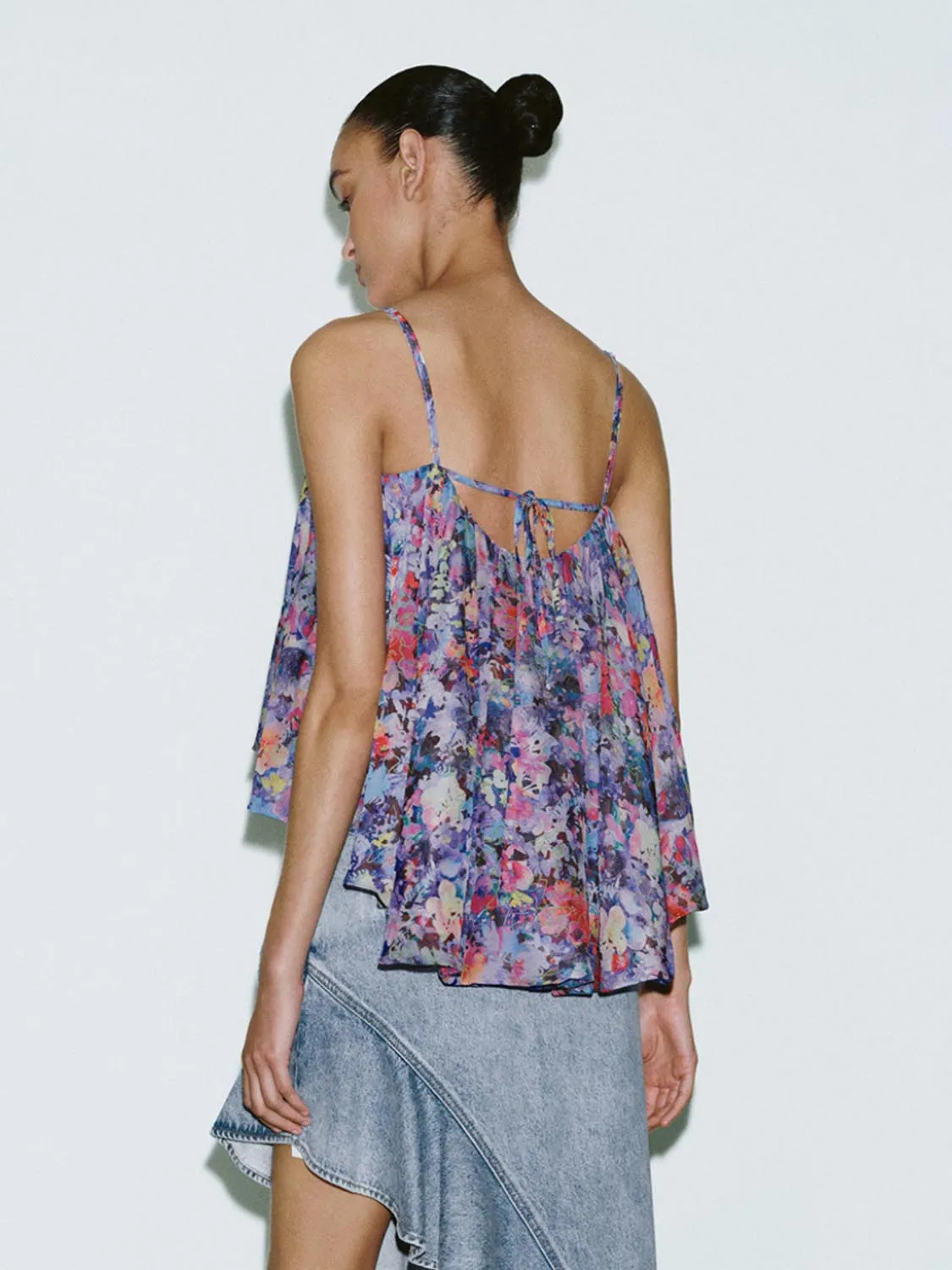 Floral Cami Tops sold by Urban Revivo product image thumbnail 2