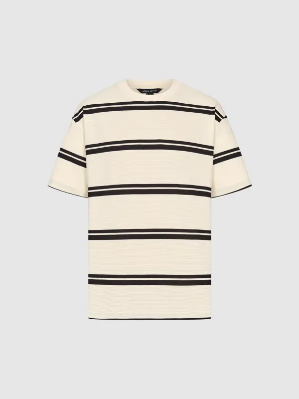 Striped Short Sleeve T-Shirts sold by Urban Revivo