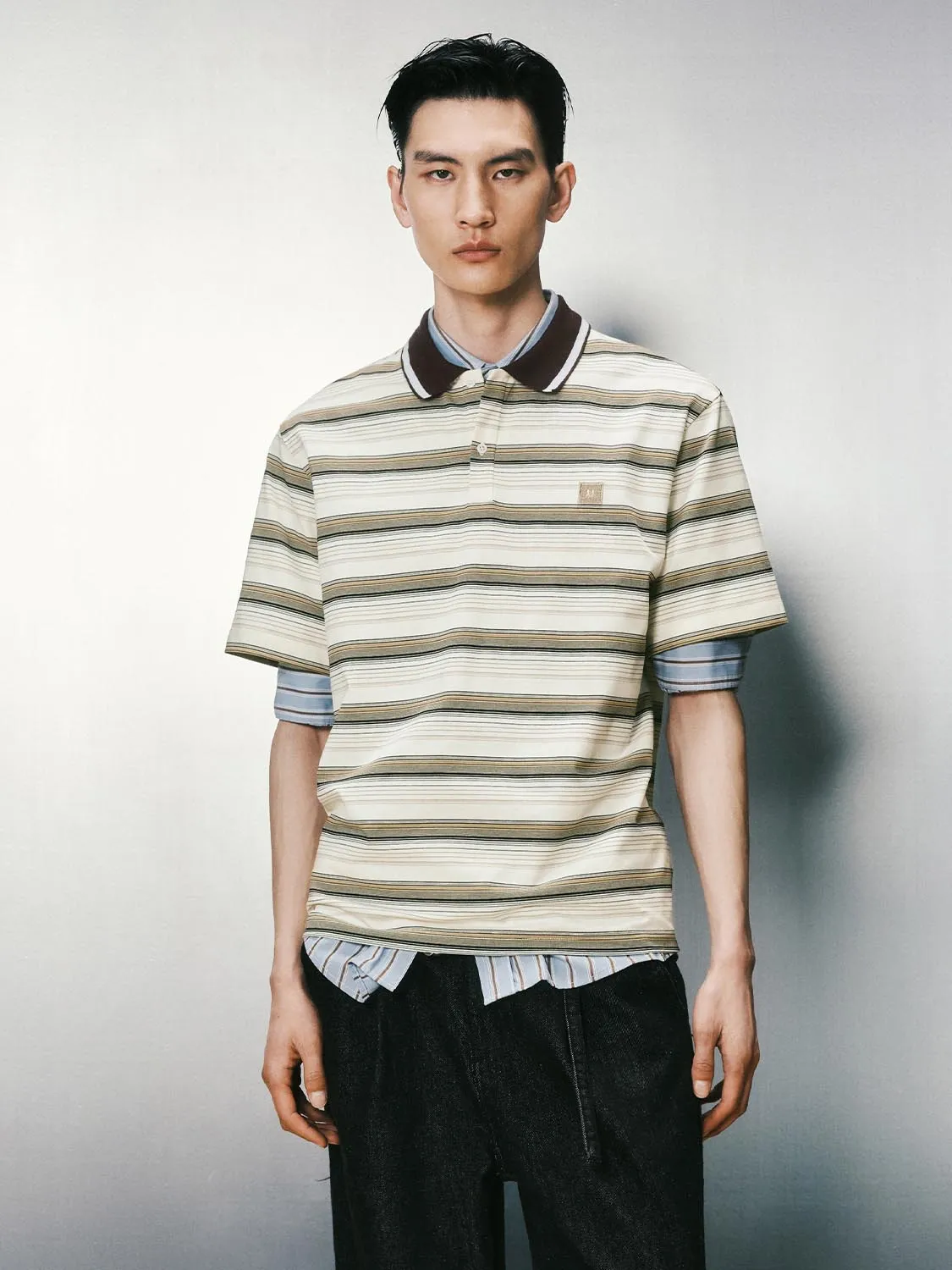 Striped Polo T-Shirts sold by Urban Revivo
