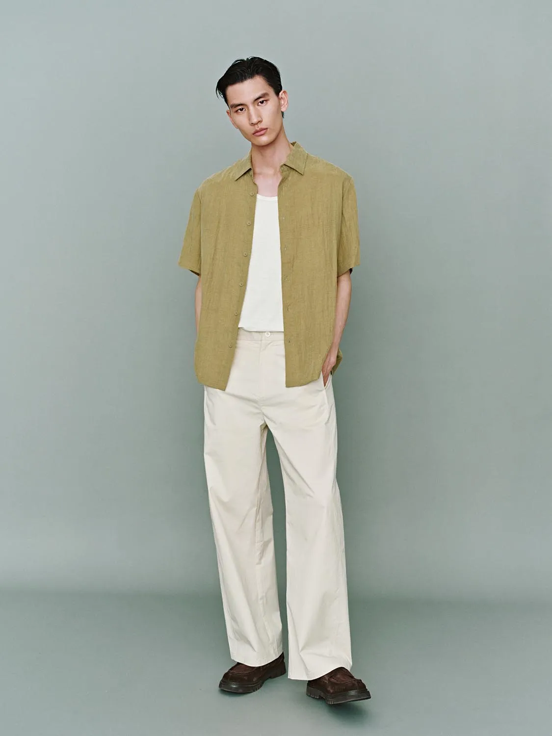 Wide-Leg Pants sold by Urban Revivo product image thumbnail 4