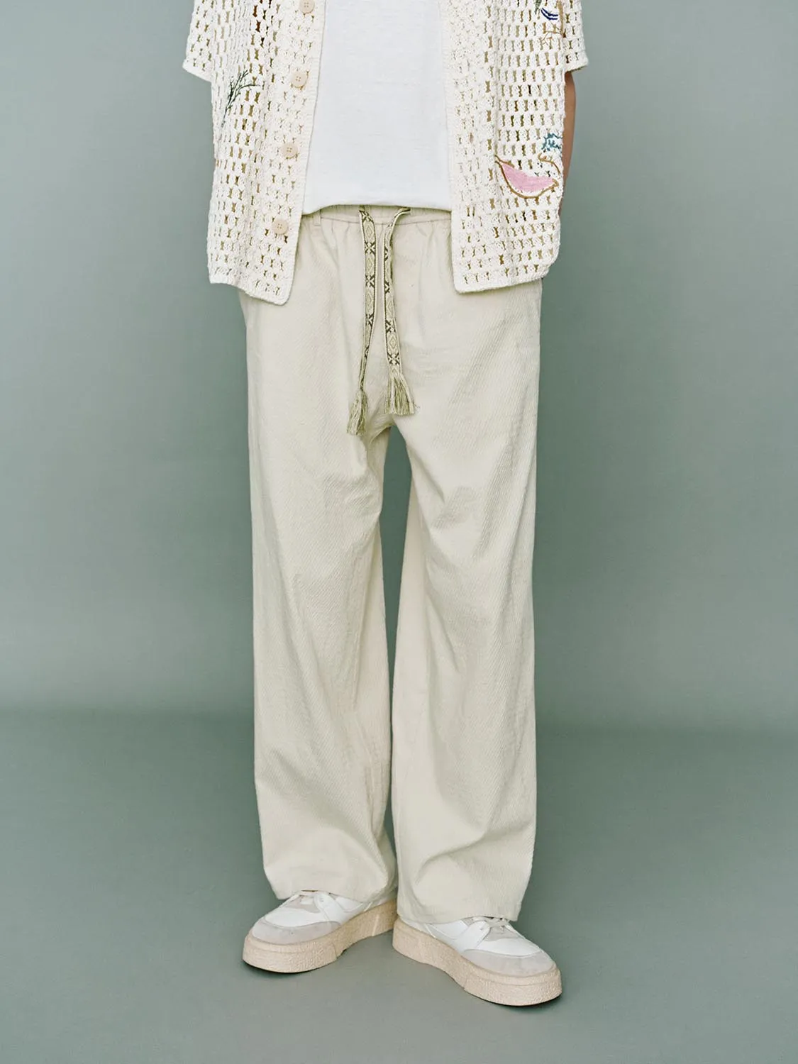 Wide-Leg Pants sold by Urban Revivo product image thumbnail 2