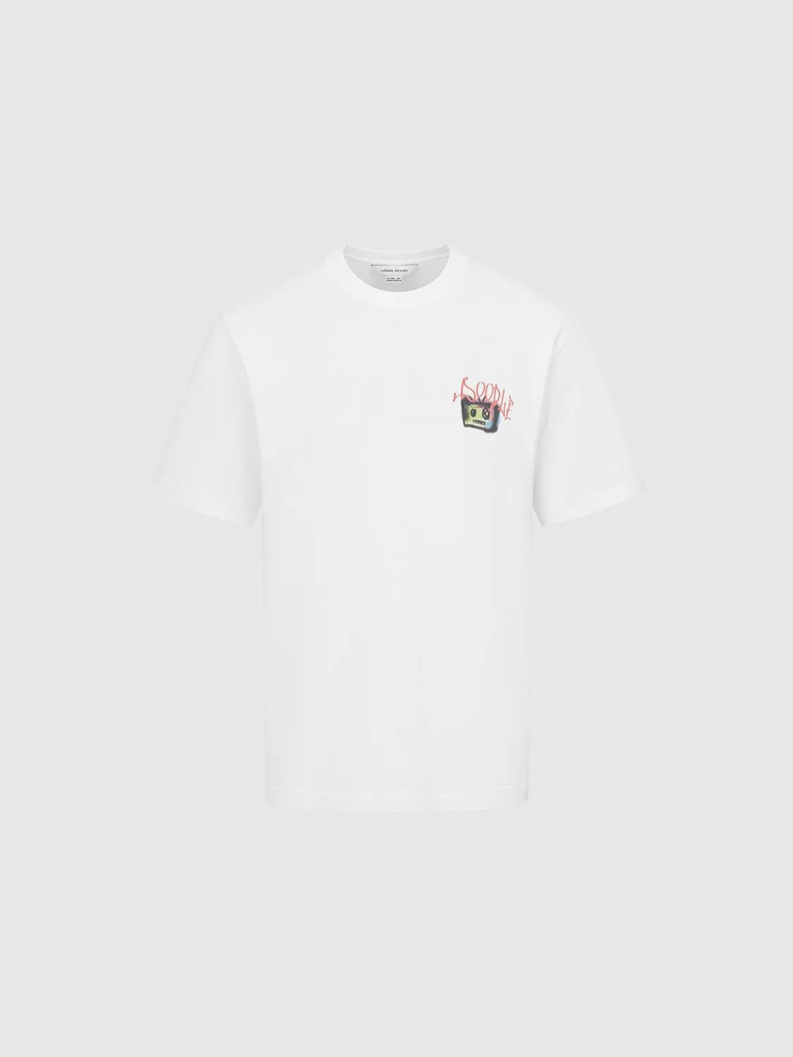 Graphic Printed Short Sleeve Shirts sold by Urban Revivo