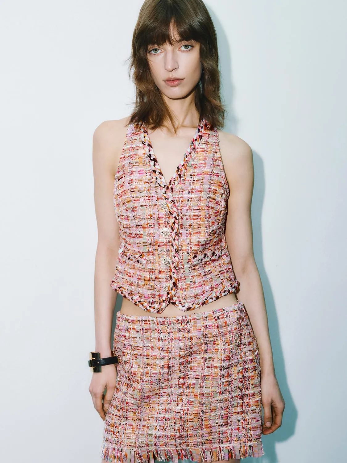 Tweed Waistcoats sold by Urban Revivo